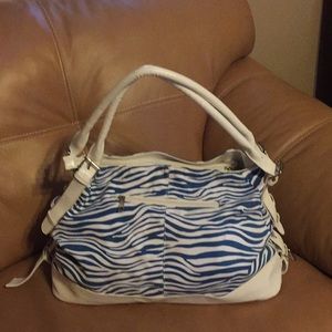 Brand New! Beautiful zebra print purse!